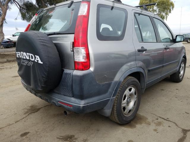 JHLRD78526C038215 - 2006 HONDA CR-V LX  photo 4