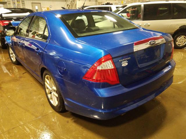 3FAHP0JG2BR236832 - 2011 FORD FUSION SEL  photo 3