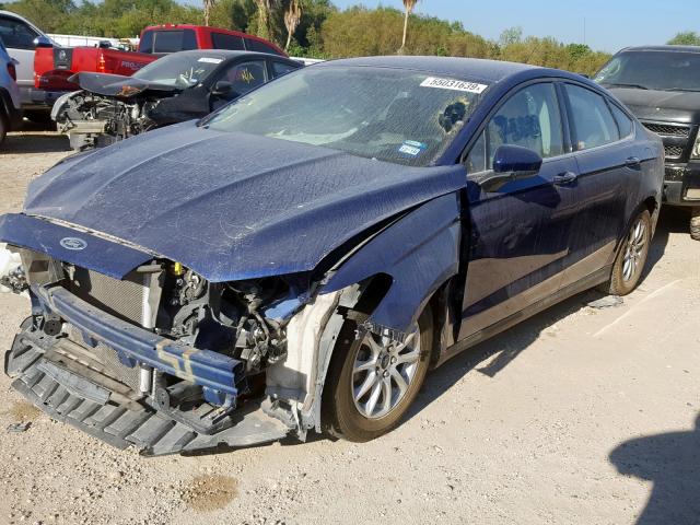 3FA6P0G73FR205481 - 2015 FORD FUSION S  photo 2