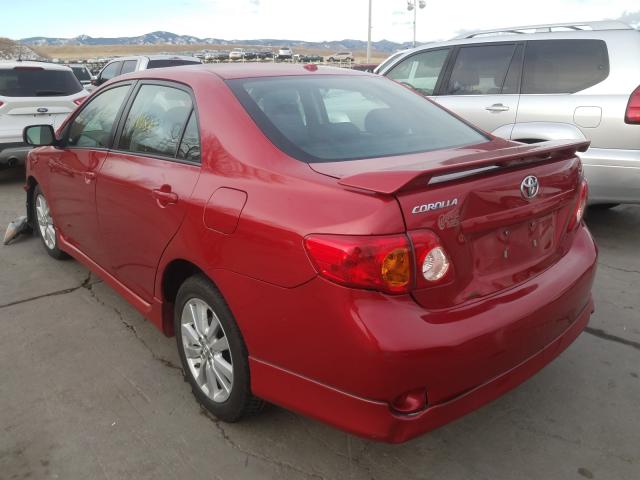 1NXBU40E59Z146170 - 2009 TOYOTA COROLLA BASE  photo 3