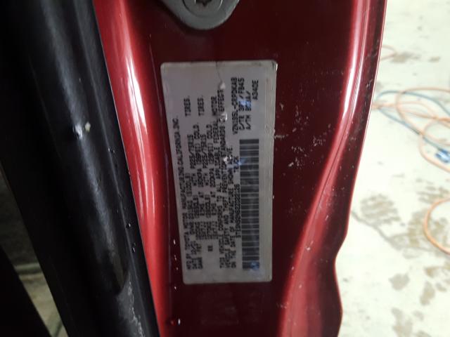 5TESN92N62Z022126 - 2002 TOYOTA TACOMA XTRACAB PRERUNNER  照片 10