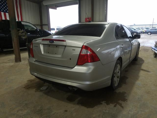 3FAHP0HA7CR260708 - 2012 FORD FUSION SE  photo 4