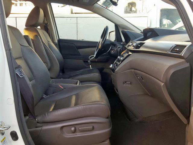 5FNRL5H90DB091258 - 2013 HONDA ODYSSEY TOURING  photo 5