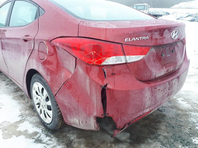 5NPDH4AE0BH025952 - 2011 HYUNDAI ELANTRA GLS  photo 9