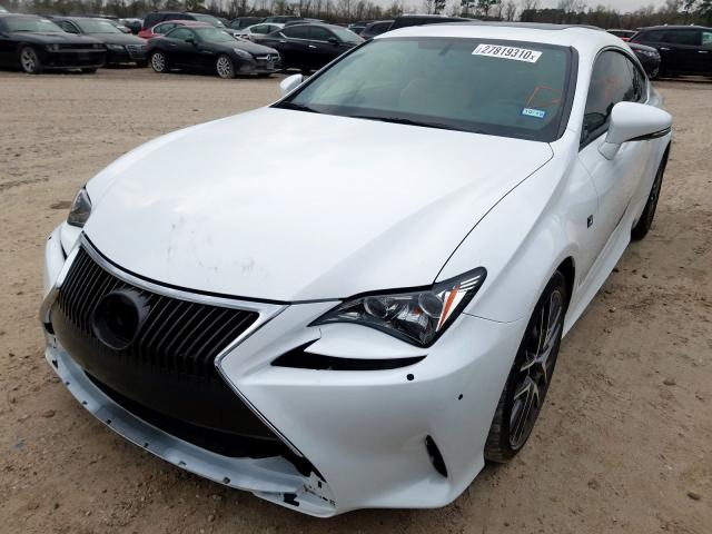 JTHHA5BC5H5005096 - 2017 LEXUS RC 200T  photo 2