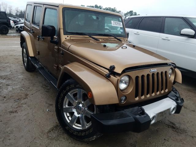 1C4HJWEG8FL674526 - 2015 JEEP WRANGLER UNLIMITED SAHARA  photo 1