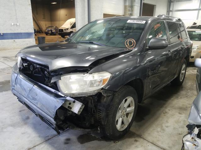 5TDZK3EH4AS015911 - 2010 TOYOTA HIGHLANDER  photo 2