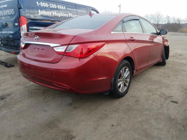 5NPEB4AC4DH661376 - 2013 HYUNDAI SONATA GLS  photo 4