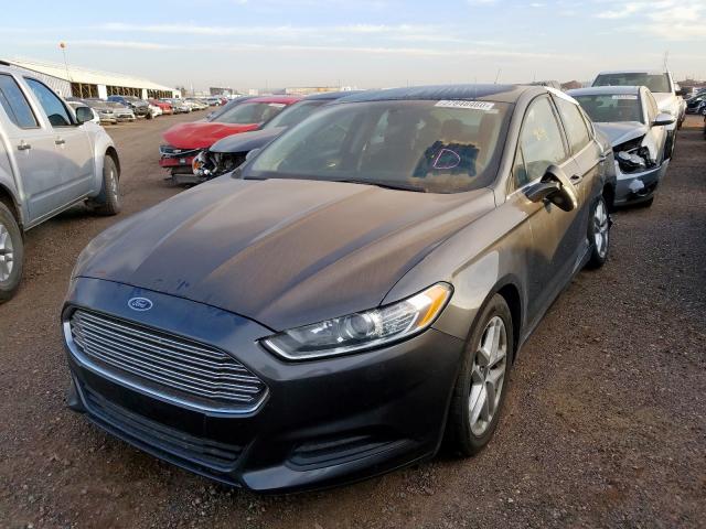 3FA6P0H78GR235060 - 2016 FORD FUSION SE  photo 2