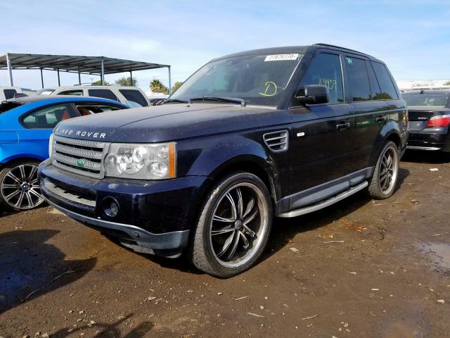 SALSK25429A205989 - 2009 LAND ROVER RANGE ROVER SPORT HSE  photo 2