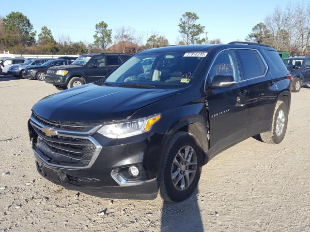 1GNERGKW6KJ179011 - 2019 CHEVROLET TRAVERSE LT  photo 2