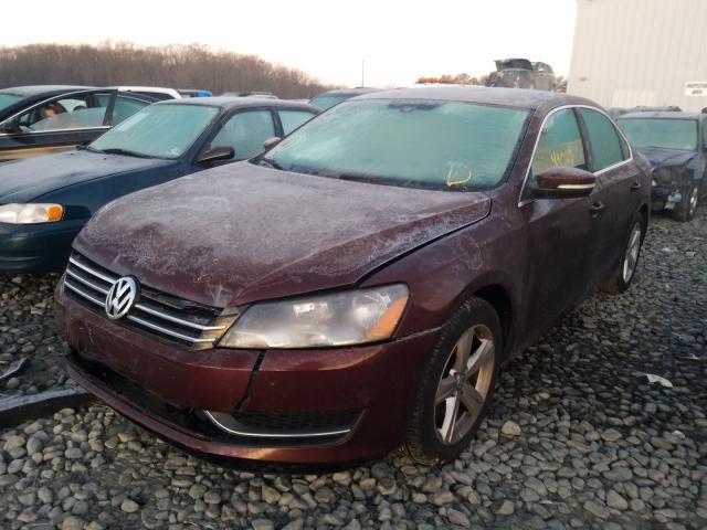 1VWBT7A36EC053550 - 2014 VOLKSWAGEN PASSAT SE  photo 2