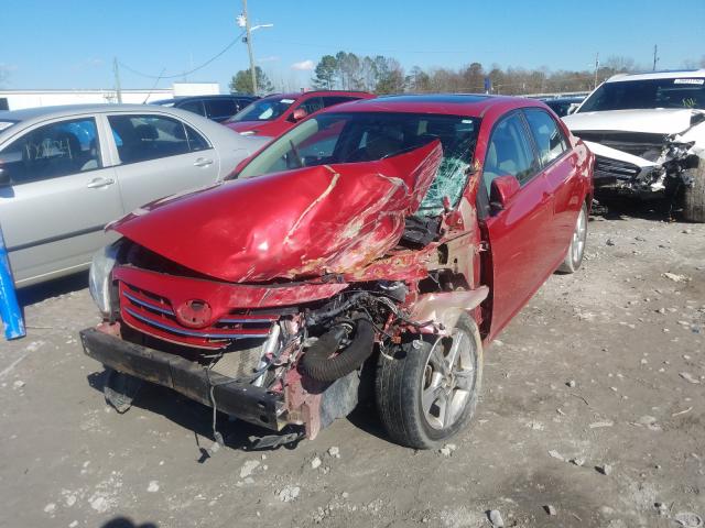 5YFBU4EE3DP187836 - 2013 TOYOTA COROLLA BASE  photo 2