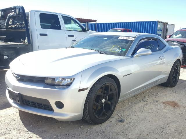 2G1FA1E31E9241524 - 2014 CHEVROLET CAMARO LS  photo 2