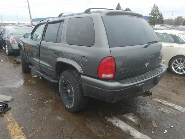 1D4HS58N73F574710 - 2003 DODGE DURANGO SLT PLUS  photo 3