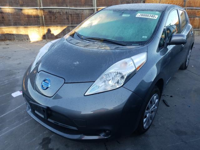 1N4BZ0CP8HC310632 - 2017 NISSAN LEAF S  photo 2