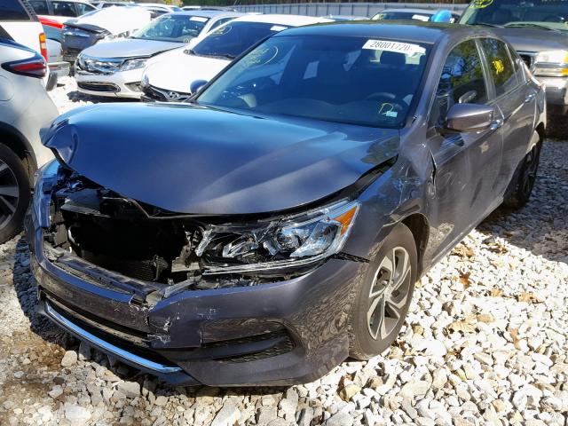 1HGCR2F33GA105444 - 2016 HONDA ACCORD LX  photo 2