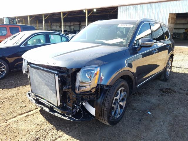 5XYP34HC7LG031062 - 2020 KIA TELLURIDE EX  photo 2