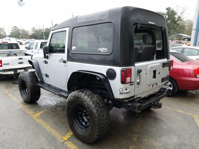 1J4FA24198L574879 - 2008 JEEP WRANGLER X  photo 3