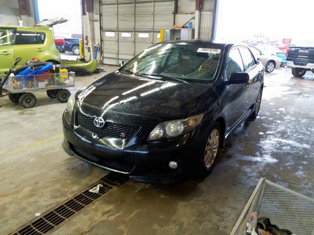 1NXBU4EE0AZ385607 - 2010 TOYOTA COROLLA BASE  照片 2