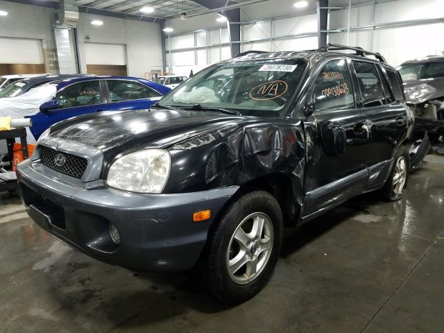 KM8SC73D83U344420 - 2003 HYUNDAI SANTA FE GLS  photo 2