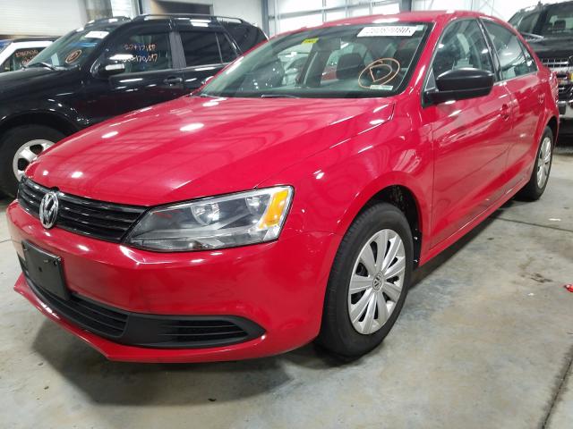 3VW1K7AJ1EM354674 - 2014 VOLKSWAGEN JETTA BASE  photo 2