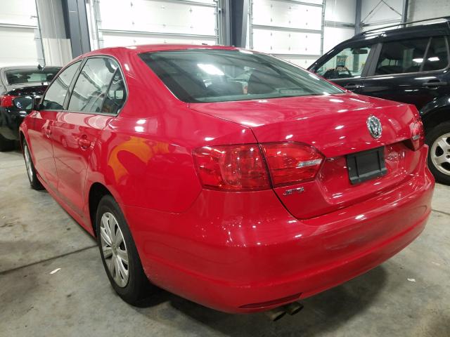 3VW1K7AJ1EM354674 - 2014 VOLKSWAGEN JETTA BASE  photo 3