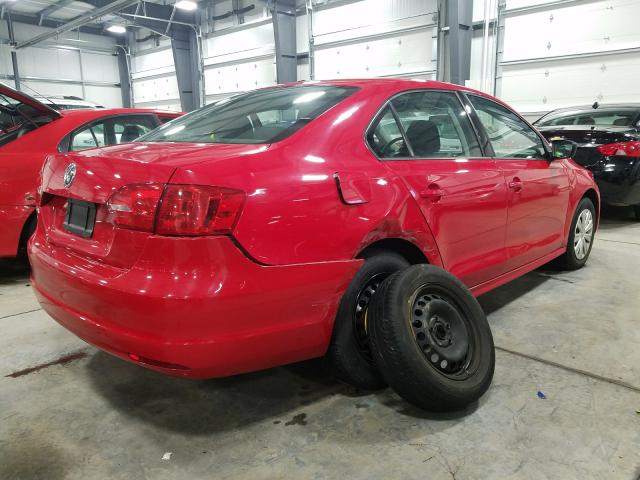 3VW1K7AJ1EM354674 - 2014 VOLKSWAGEN JETTA BASE  photo 4