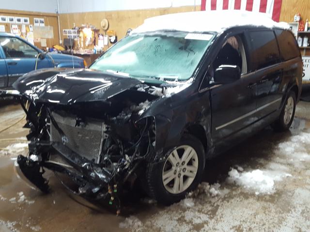 2C4RDGDG0DR788737 - 2013 DODGE GRAND CARAVAN CREW  photo 2