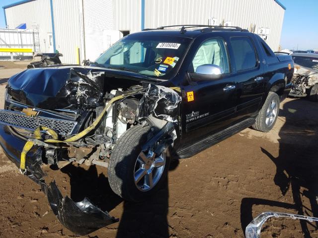 3GNMCFE06DG100276 - 2013 CHEVROLET AVALANCHE LT  photo 2