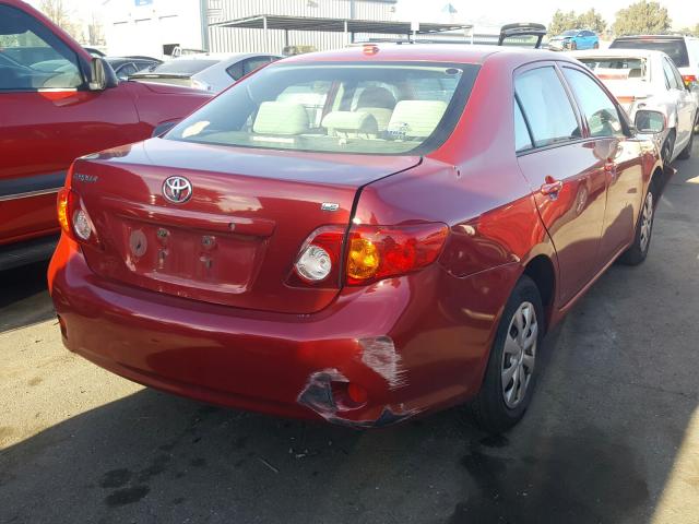 JTDBL40E999056482 - 2009 TOYOTA COROLLA BASE  foto 4