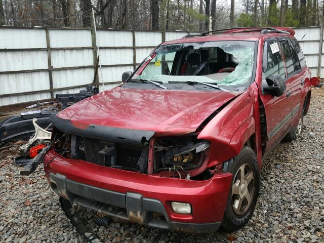 1GNDS13S622120396 - 2002 CHEVROLET TRAILBLAZER  photo 2