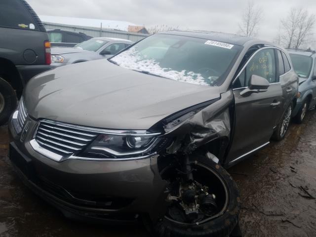 2LMTJ8LR7GBL73662 - 2016 LINCOLN MKX RESERVE  photo 2