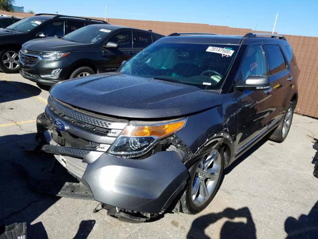 1FM5K7F88EGC37352 - 2014 FORD EXPLORER LIMITED  photo 2