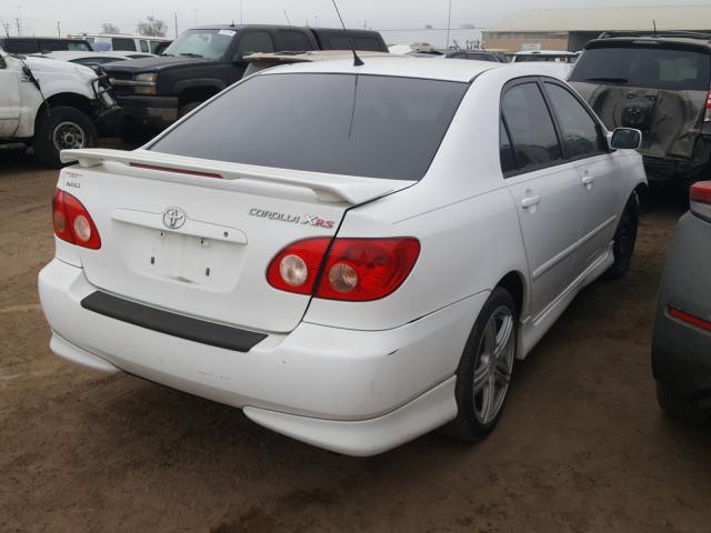 2T1BY32E86C550914 - 2006 TOYOTA COROLLA XRS  photo 4