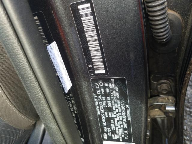 3KPF34AD7KE096973 - 2019 KIA FORTE GT LINE  photo 10