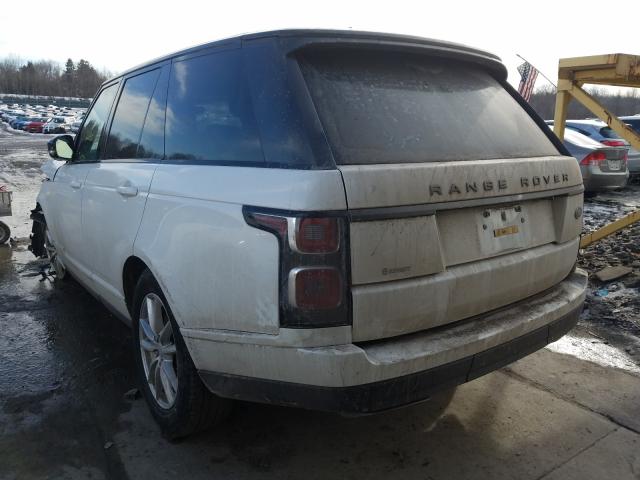 SALGR2RV8JA396178 - 2018 LAND ROVER RANGE ROVER  photo 3