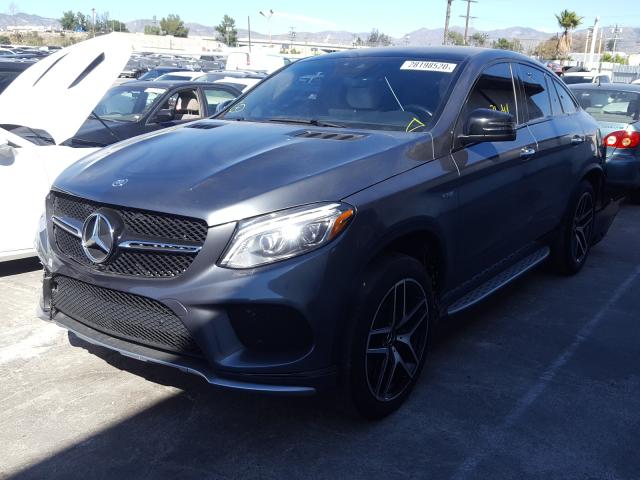 4JGED6EB7HA051990 - 2017 MERCEDES-BENZ GLE COUPE 43 AMG  photo 2