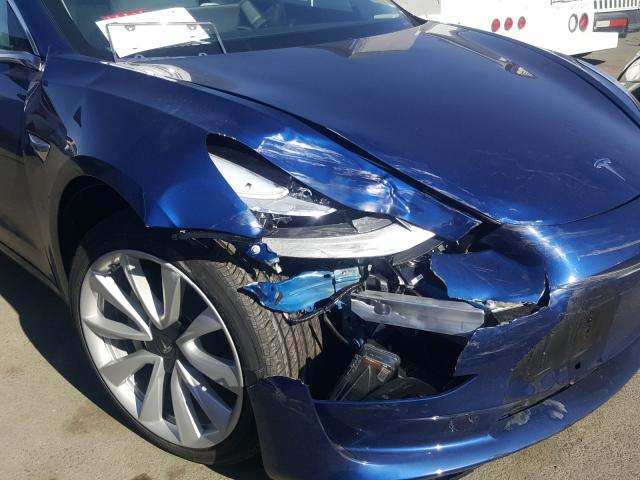 5YJ3E1EB6LF640265 - 2020 TESLA MODEL 3  photo 9