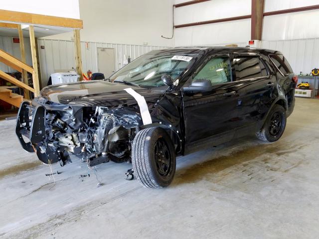 1FM5K8ARXJGA32227 - 2018 FORD EXPLORER POLICE INTERCEPTOR  photo 2