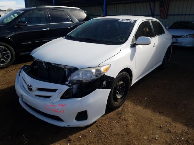 2T1BU4EE7CC824242 - 2012 TOYOTA COROLLA BASE  photo 2