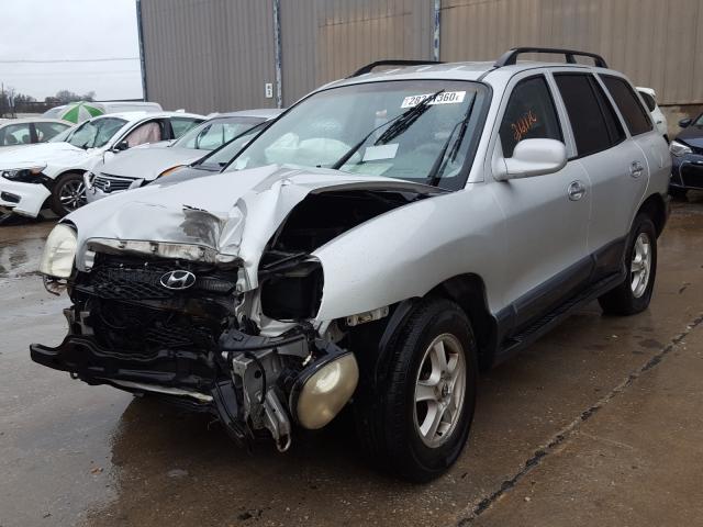 KM8SC13E04U772523 - 2004 HYUNDAI SANTA FE GLS  photo 2