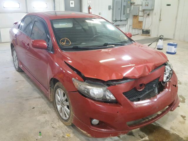 1NXBU40E59Z035960 - 2009 TOYOTA COROLLA BASE  photo 1
