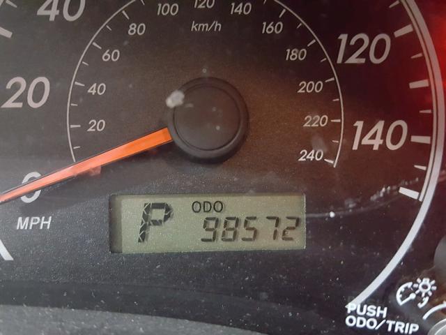 1NXBU40E59Z035960 - 2009 TOYOTA COROLLA BASE  photo 8