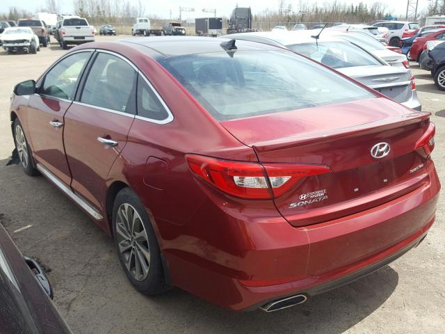 5NPE34AF7GH374979 - 2016 HYUNDAI SONATA SPORT  Foto 3
