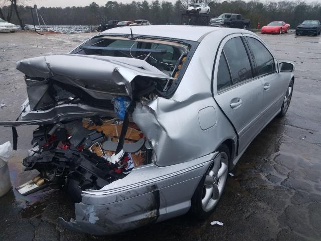 WDBRF40J95F614473 - 2005 MERCEDES-BENZ C 230K SPORT SEDAN  photo 4