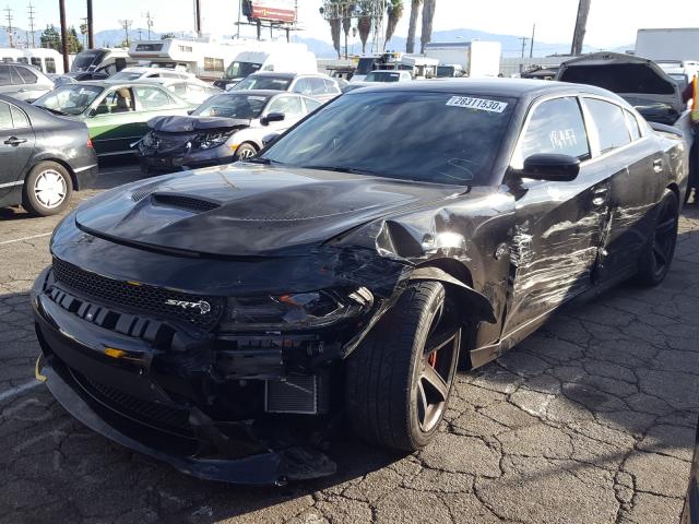 2C3CDXL98JH312007 - 2018 DODGE CHARGER SRT HELLCAT  photo 2