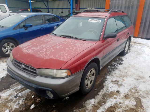 4S3BG6859T7381947 - 1996 SUBARU LEGACY OUTBACK  photo 2