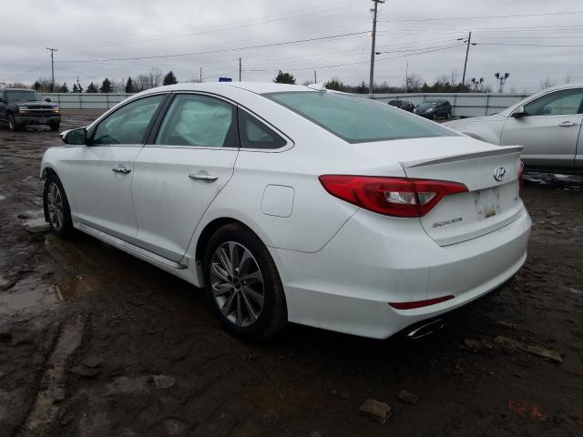 5NPE34AFXHH544771 - 2017 HYUNDAI SONATA SPORT  photo 3