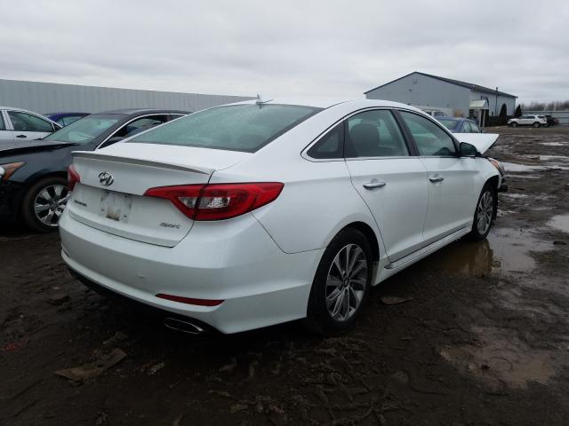 5NPE34AFXHH544771 - 2017 HYUNDAI SONATA SPORT  photo 4